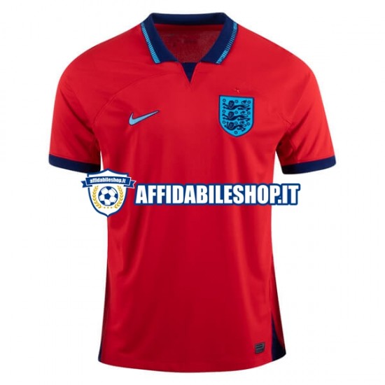 Maglia Inghilterra World Cup 2022 Uomo Manica Corta, Gara Away