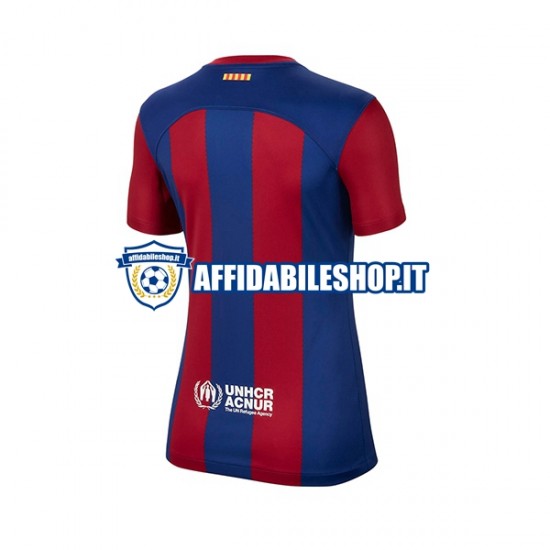 Maglia FC Barcelona 2023-2024 Donna Manica Corta, Gara Home