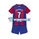 Maglia FC Barcelona Ousmane Dembele 7 2023-2024 Bambino 3-13 anni Manica Corta, Gara Home