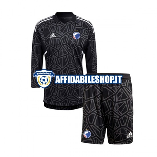 Maglia FC Copenhagen Portiere 2022-2023 Bambino 3-13 anni Manica Lunga, Gara Home