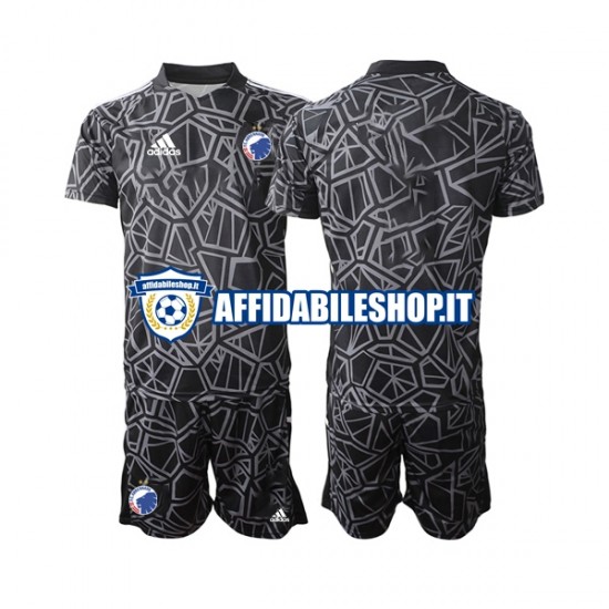 Maglia FC Copenhagen Portiere 2022-2023 Bambino 3-13 anni Manica Corta, Gara Home