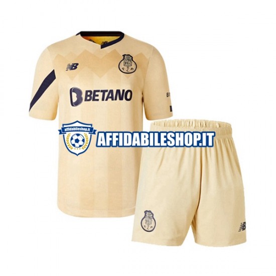 Maglia FC Porto 2023-2024 Bambino 3-13 anni Manica Corta, Gara Away