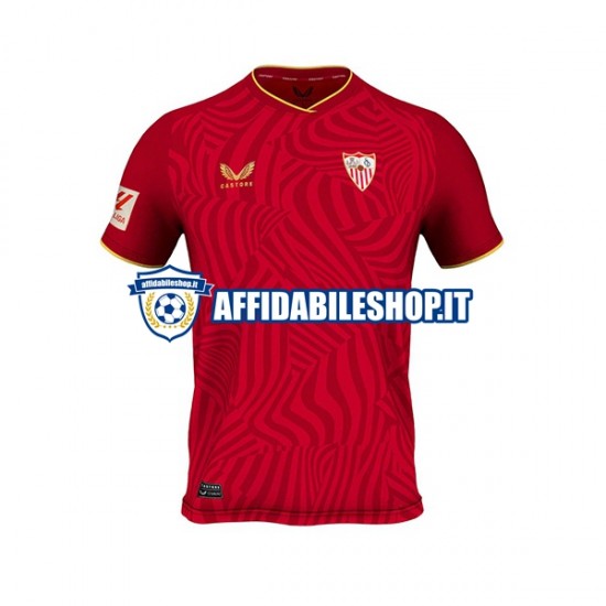 Maglia Sevilla FC 2023-2024 Uomo Manica Corta, Gara Away