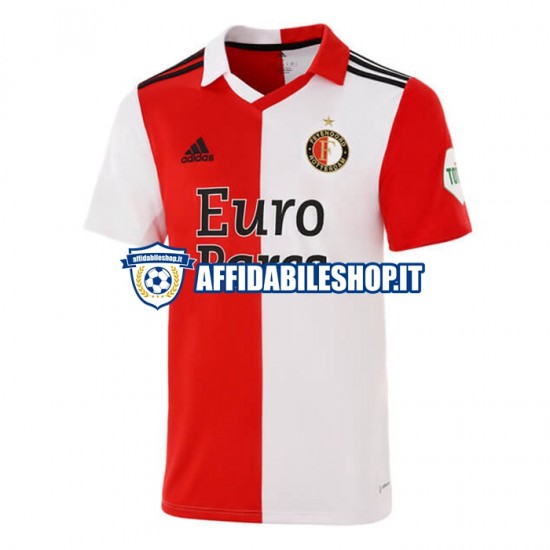 Maglia Feyenoord Rotterdam 2022-2023 Uomo Manica Corta, Gara Home