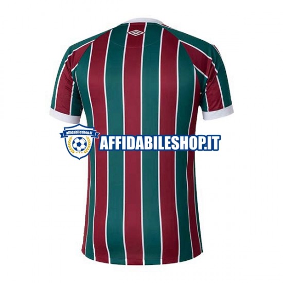 Maglia Fluminense 2023-2024 Uomo Manica Corta, Gara Home