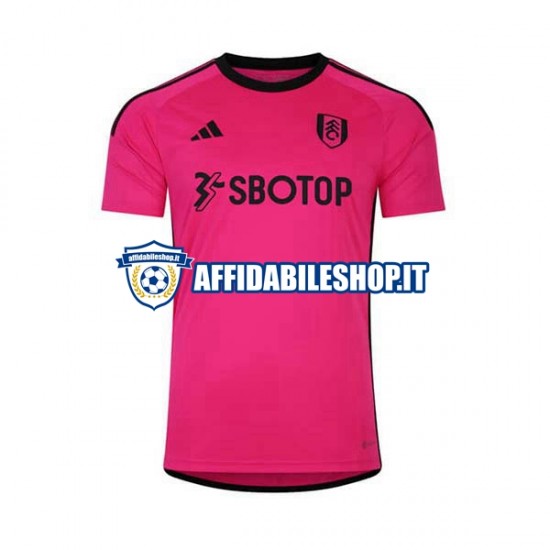 Maglia Fulham 2023-2024 Uomo Manica Corta, Gara Away