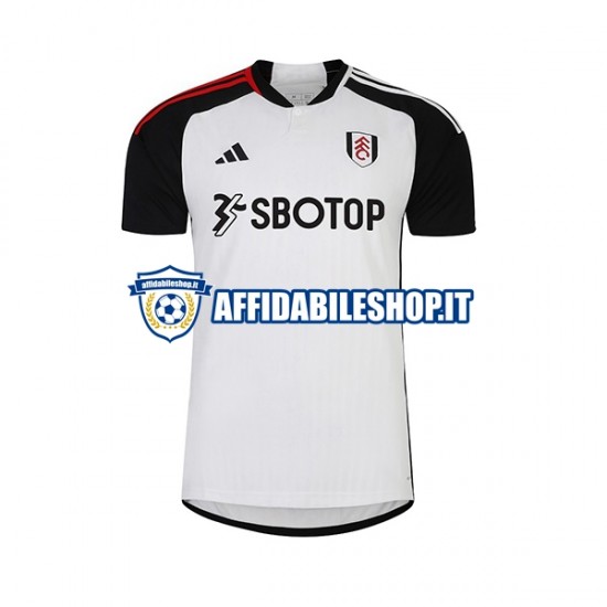 Maglia Fulham 2023-2024 Uomo Manica Corta, Gara Home