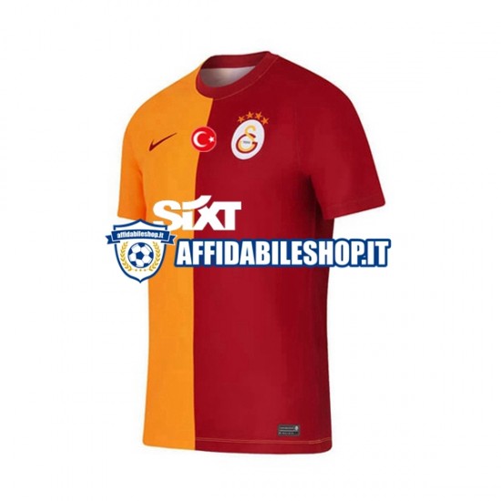 Maglia Galatasaray 2023-2024 Uomo Manica Corta, Gara Home