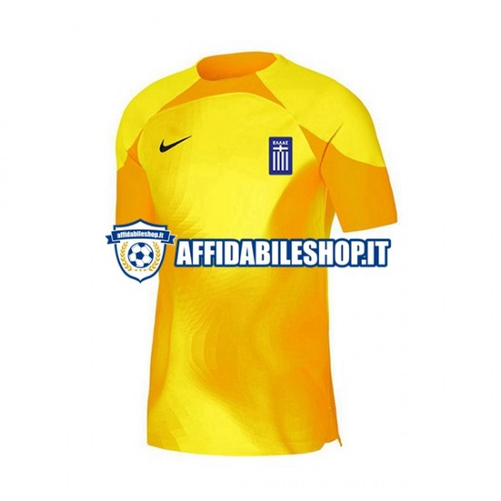 Maglia Grecia Portiere 2023 Uomo Manica Corta, Gara Home