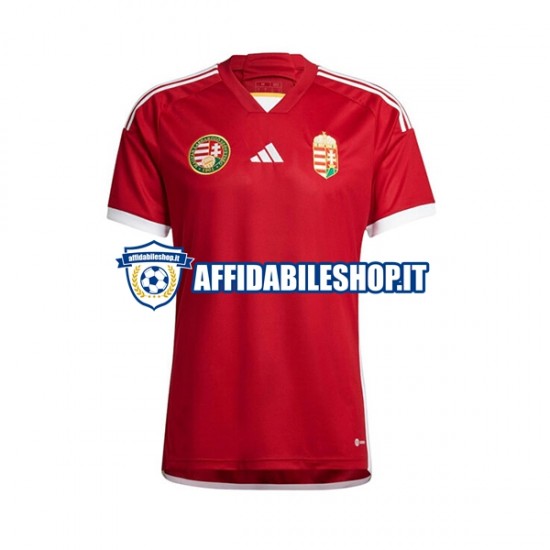 Maglia Ungheria 2022 Uomo Manica Corta, Gara Home