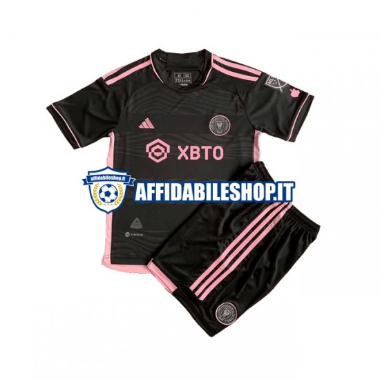 Maglia Inter Miami 2023 Bambino 3-13 anni Manica Corta, Gara Away