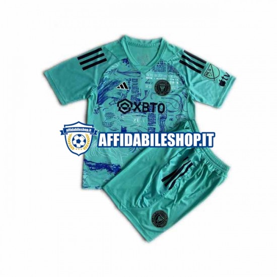 Maglia Inter Miami Special 2023-2024 Bambino 3-13 anni Manica Corta, Gara Home