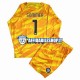 Maglia Inter Milan Portiere Sommer 1 2023-2024 Bambino 3-13 anni Manica Lunga, Gara Home