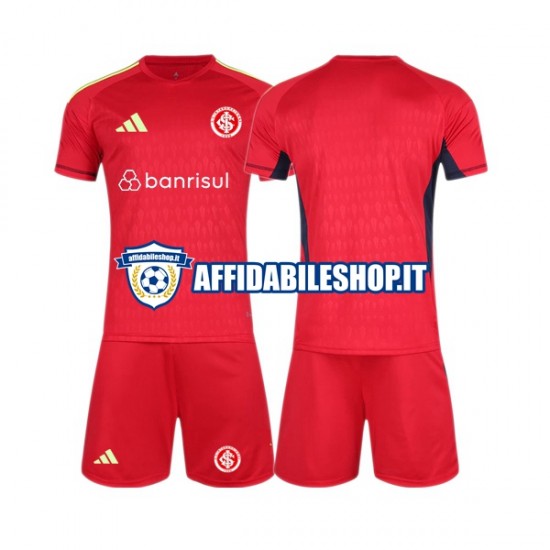 Maglia Internacional Portiere 2023-2024 Bambino 3-13 anni Manica Corta, Gara Home