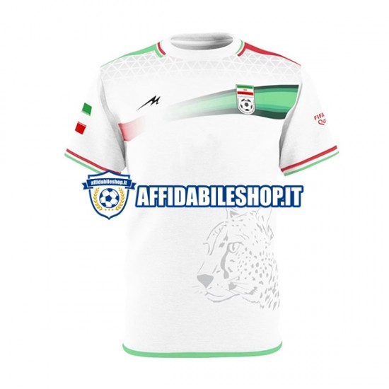 Maglia Iran World Cup 2022 Uomo Manica Corta, Gara Home