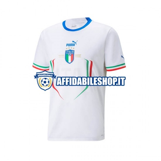 Maglia Italia 2022-2023 Uomo Manica Corta, Gara Away