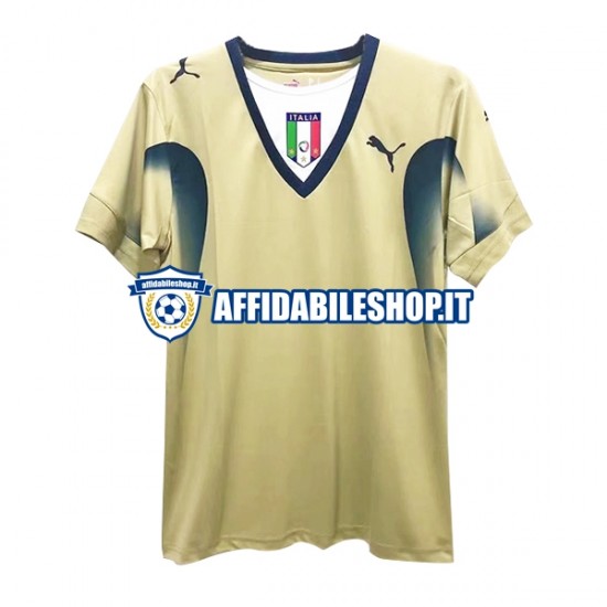 Maglia Italia Portiere Retro 2006 Uomo Manica Corta, Gara Home