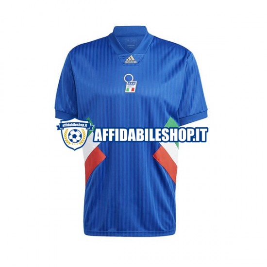 Maglia Italia Icon Retro 2022-2023 Uomo Manica Corta, Gara Home