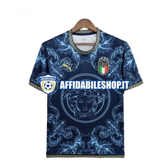 Maglia Italia Versace Edition 2022-2023 Uomo Manica Corta, Gara Home