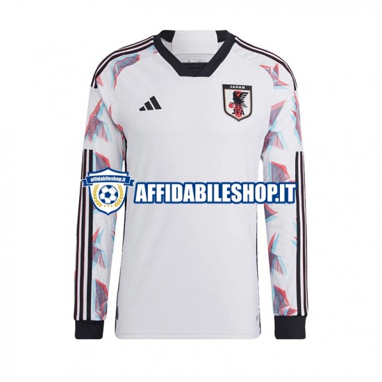 Maglia Giappone World Cup 2022 Uomo Manica Lunga, Gara Away