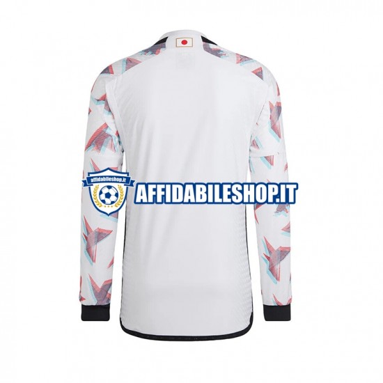 Maglia Giappone World Cup 2022 Uomo Manica Lunga, Gara Away