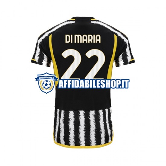 Maglia Juventus Angel Di Maria 22 2023-2024 Uomo Manica Corta, Gara Home