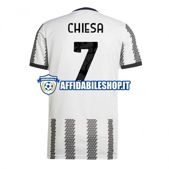 Maglia Juventus Chiesa 7 2022-2023 Uomo Manica Corta, Gara Home