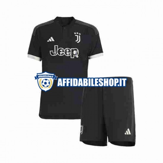 Maglia Juventus 2023-2024 Bambino 3-13 anni Manica Corta, Gara Terza