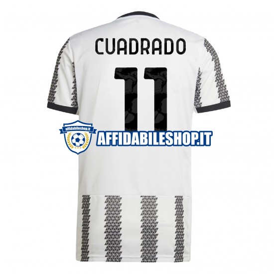 Maglia Juventus Cuadrado 11 2022-2023 Uomo Manica Corta, Gara Home