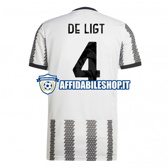 Maglia Juventus De Ligt 4 2022-2023 Uomo Manica Corta, Gara Home