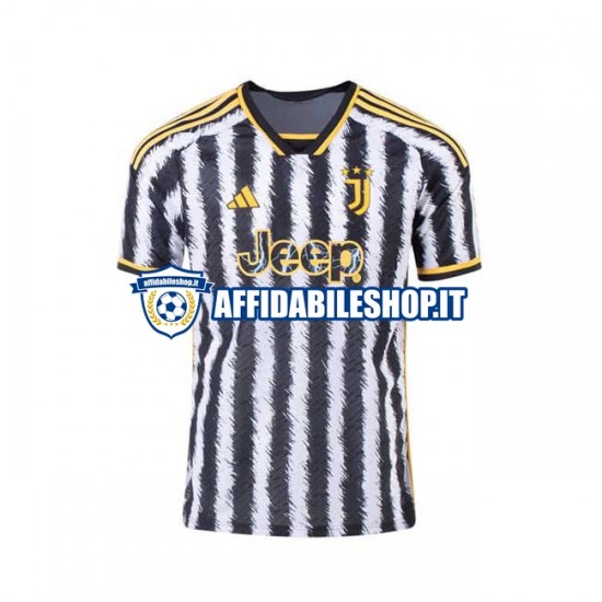 Maglia Stati Uniti Juventus Dn Vlahovic 9 2023-2024 Uomo Manica Corta, Gara Home