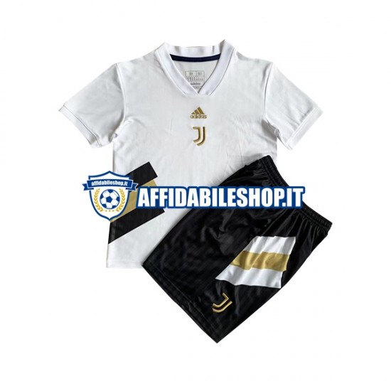 Maglia Juventus Icon Retro 2022-2023 Bambino 3-13 anni Manica Corta, Gara Home