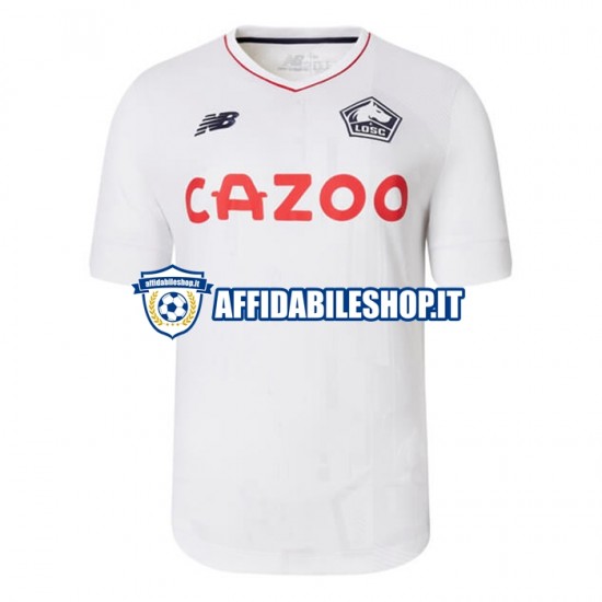 Maglia LOSC Lille 2022-2023 Uomo Manica Corta, Gara Away