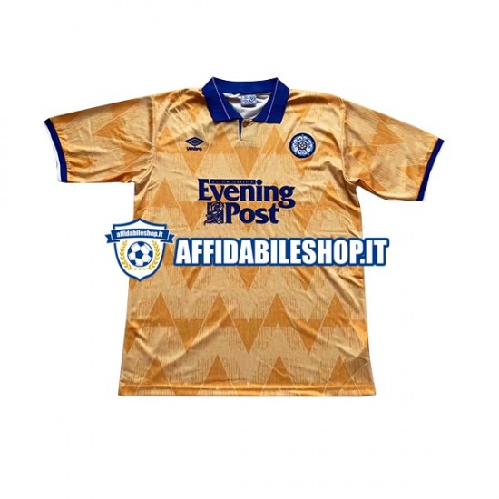 Maglia Leeds United Retro 1991-1992 Uomo Manica Corta, Gara Away