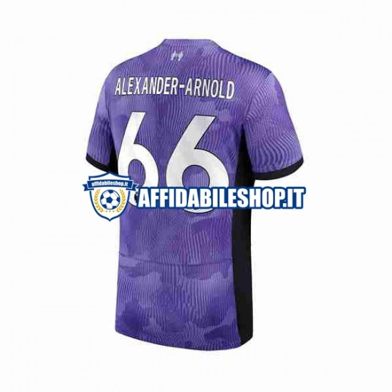 Maglia Liverpool Alexander-Arnold 66 2023-2024 Uomo Manica Corta, Gara Terza