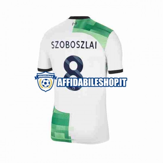 Maglia Liverpool Dominik Szoboszlai 8 2023-2024 Uomo Manica Corta, Gara Away