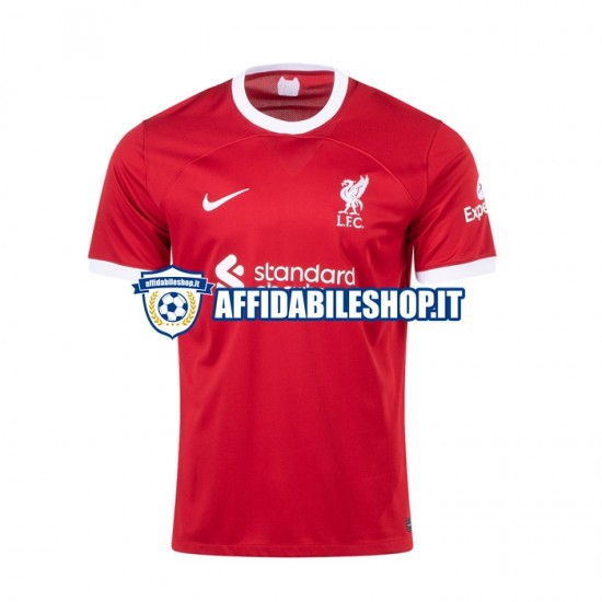 Maglia Liverpool 2023-2024 Uomo Manica Corta, Gara Home