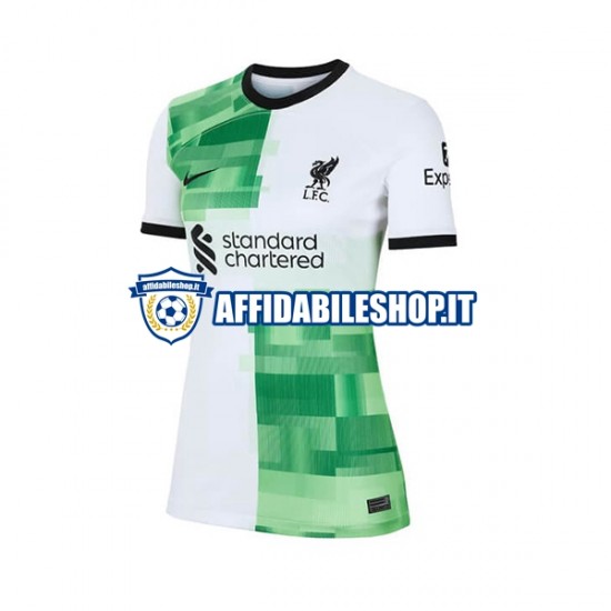 Maglia Liverpool 2023-2024 Donna Manica Corta, Gara Away