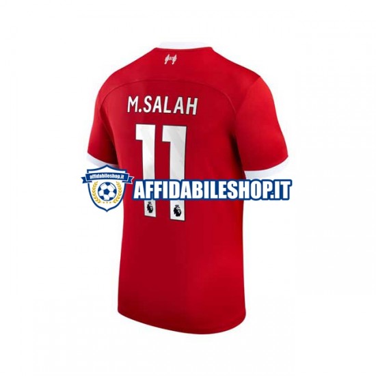 Maglia Liverpool M.Salah 11 2023-2024 Uomo Manica Corta, Gara Home