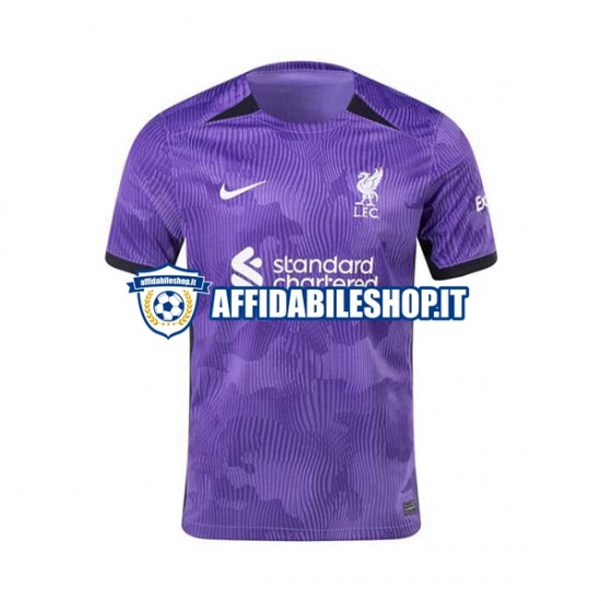 Maglia Liverpool 2023-2024 Uomo Manica Corta, Gara Terza