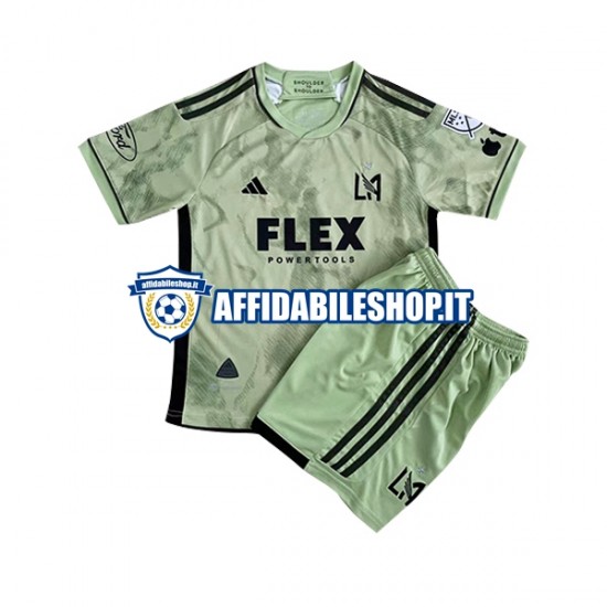 Maglia Los Angeles FC 2023 Bambino 3-13 anni Manica Corta, Gara Away