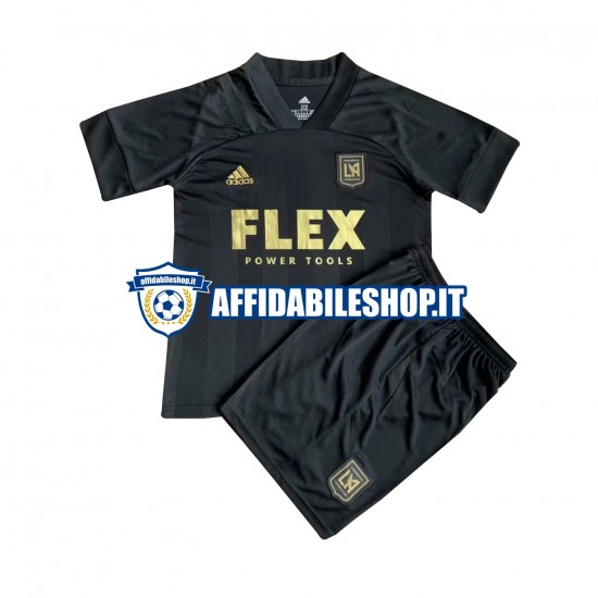 Maglia Los Angeles FC 2021-2022 Bambino 3-13 anni Manica Corta, Gara Home