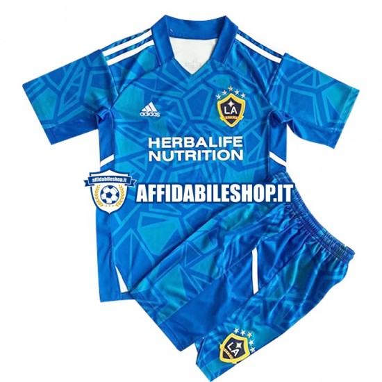 Maglia Los Angeles Galaxy Portiere 2022-2023 Bambino 3-13 anni Manica Corta, Gara Away