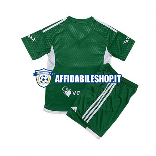 Maglia Maccabi Haifa 2023-2024 Bambino 3-13 anni Manica Corta, Gara Home