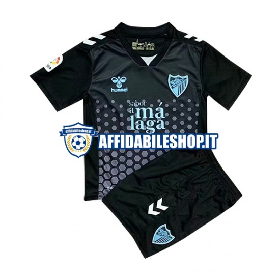 Maglia Málaga CF 2022-2023 Bambino 3-13 anni Manica Corta, Gara Terza