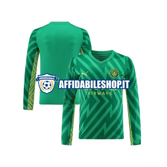 Maglia Manchester City Portiere 2023-2024 Uomo Manica Lunga, Gara Home