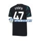 Maglia Manchester City Phil Foden 47 2023-2024 Uomo Manica Corta, Gara Terza