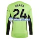 Maglia Manchester United Portiere Andre Onana 24 2023-2024 Uomo Manica Lunga, Gara Home