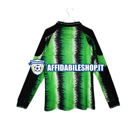 Maglia Manchester United Portiere Retro 1990-1991 Uomo Manica Lunga, Gara Home