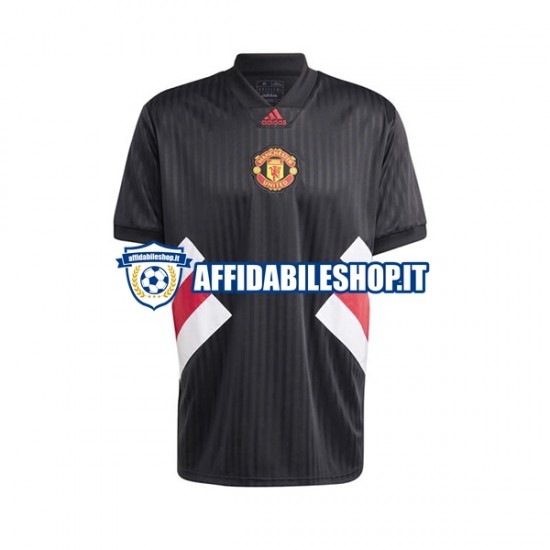 Maglia Manchester United Icon Retro 2022-2023 Uomo Manica Corta, Gara Home